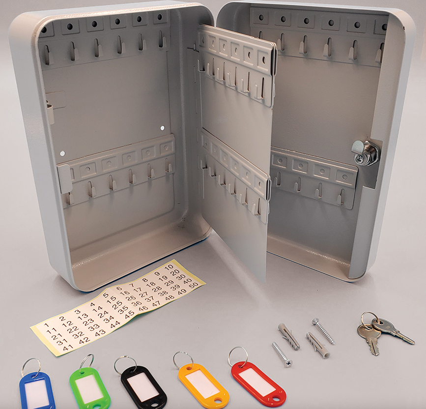 Key Control Cabinet - 48 Key Capacity