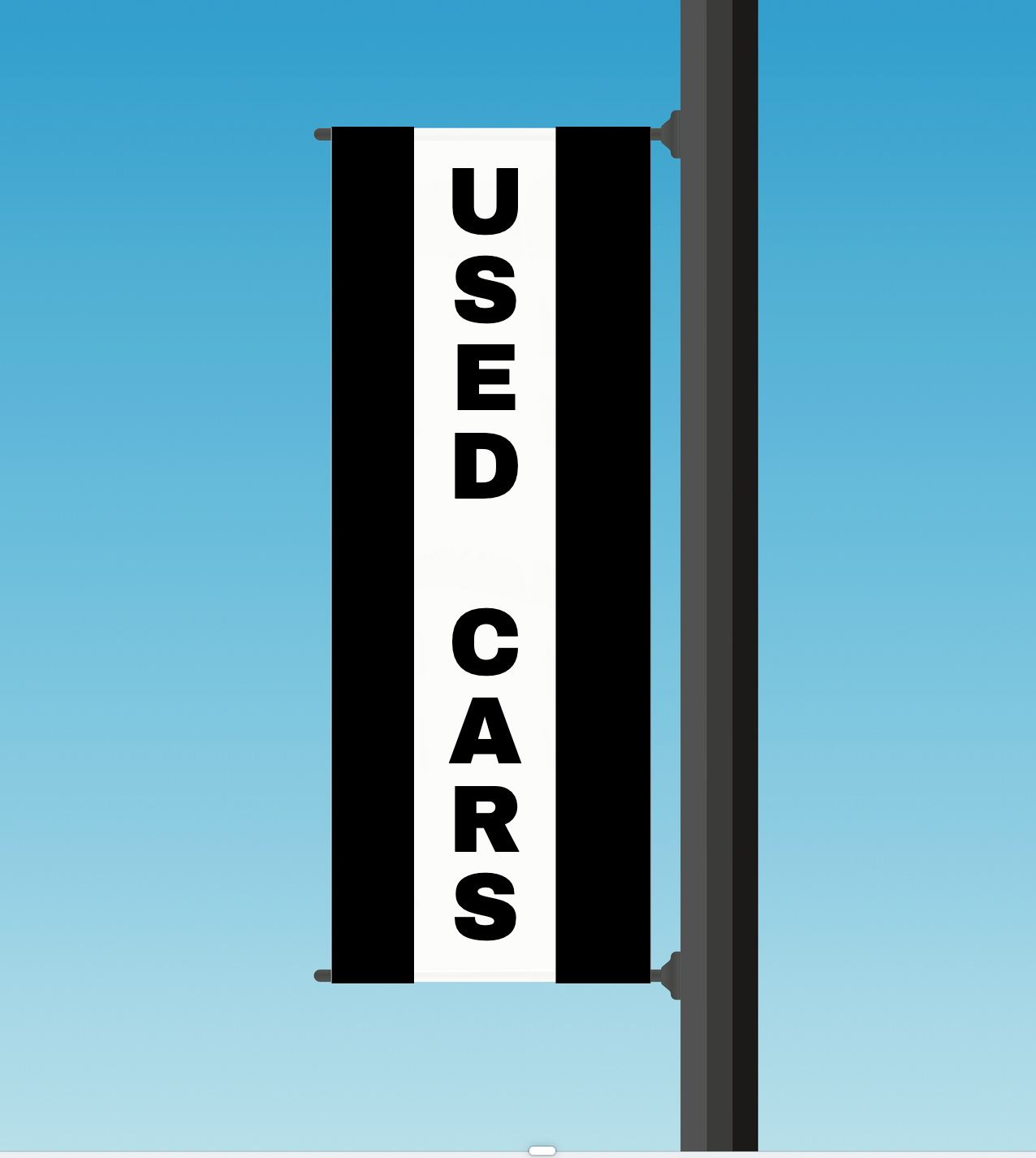 Black and White "Used Cars"