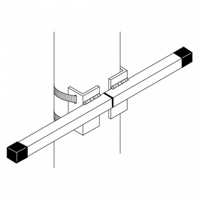Light Pole Banner Brackets - Double Sided