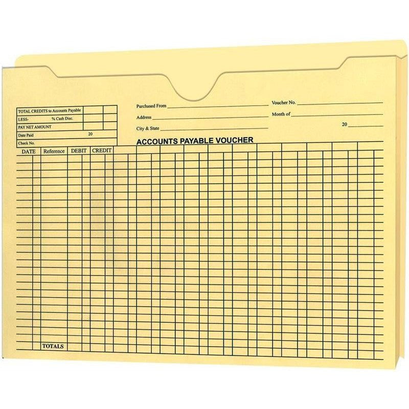 Accounts Payable Voucher Envelopes - 1" Expandable