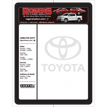 Custom Laser Form - 8 1/2" x 11" - Full Color - Exterior