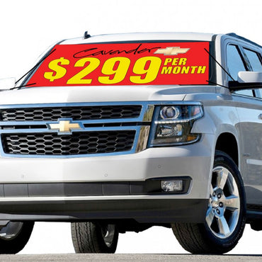 Custom Windshield Banner -