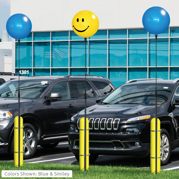 Xtreme Weather Reusable Balloon -  (1) Balloon Pole Kit