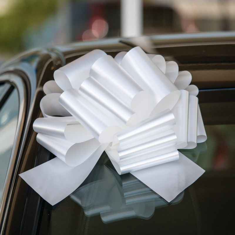 Jolly Pull Bow - White