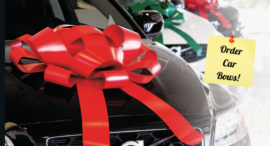 Auto Dealership Car Bows