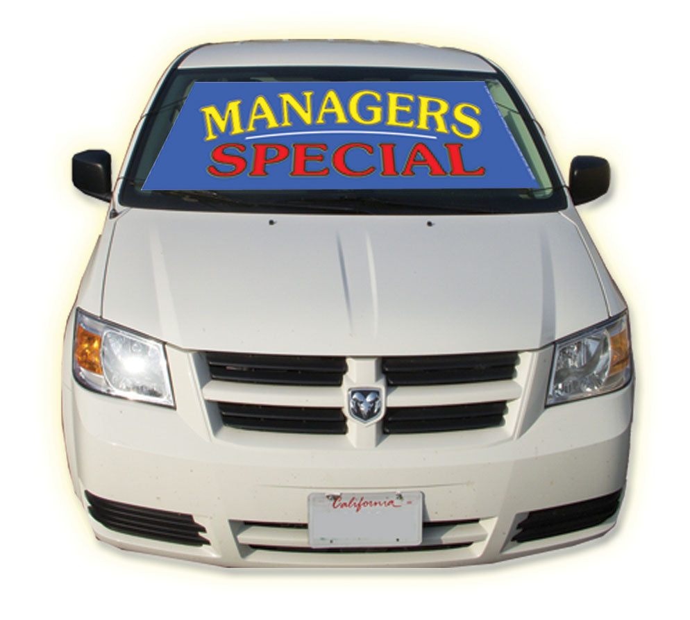 Windshield Banners
