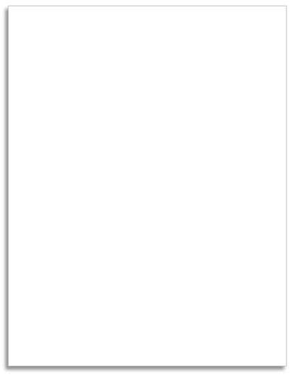 Floor Mat - Paper Plain White - 50#, Box of 1000