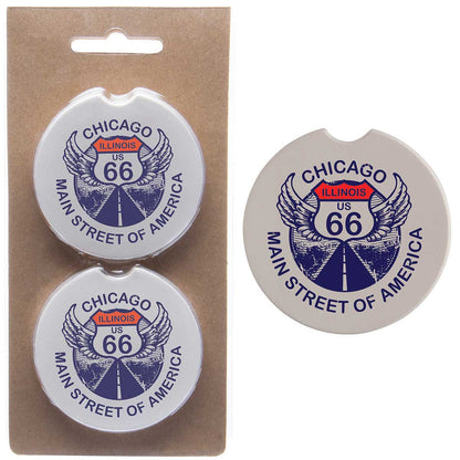 Absorbent Stone Car Coaster (set)