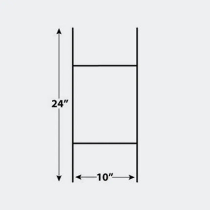 Economy Yard Sign Holder- Frame Only