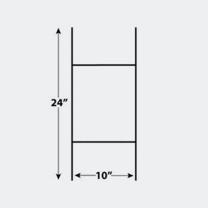 Economy Yard Sign Holder- Frame Only
