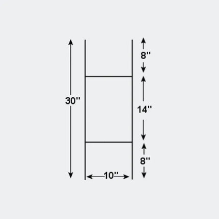 Economy Yard Sign Holder- Frame Only