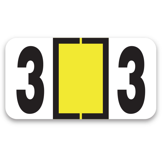 File Right Number Labels