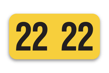 File Right Year Labels