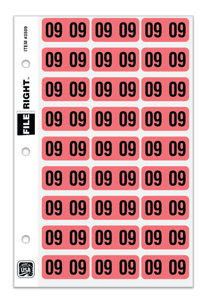 File Right Year Labels