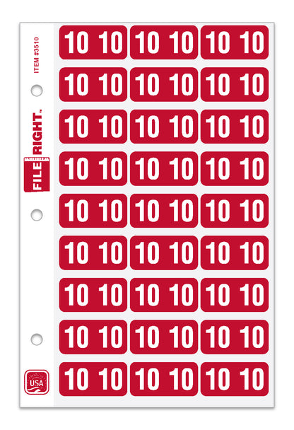 File Right Year Labels