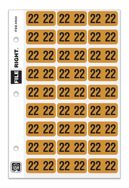 File Right Year Labels