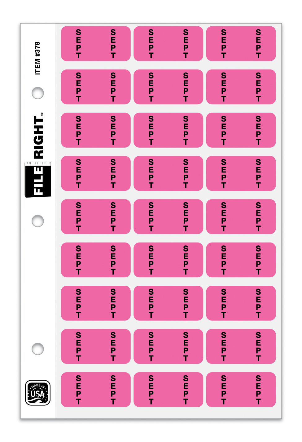 File Right Month Labels