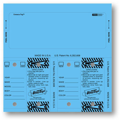Consecu-Tags - Blank