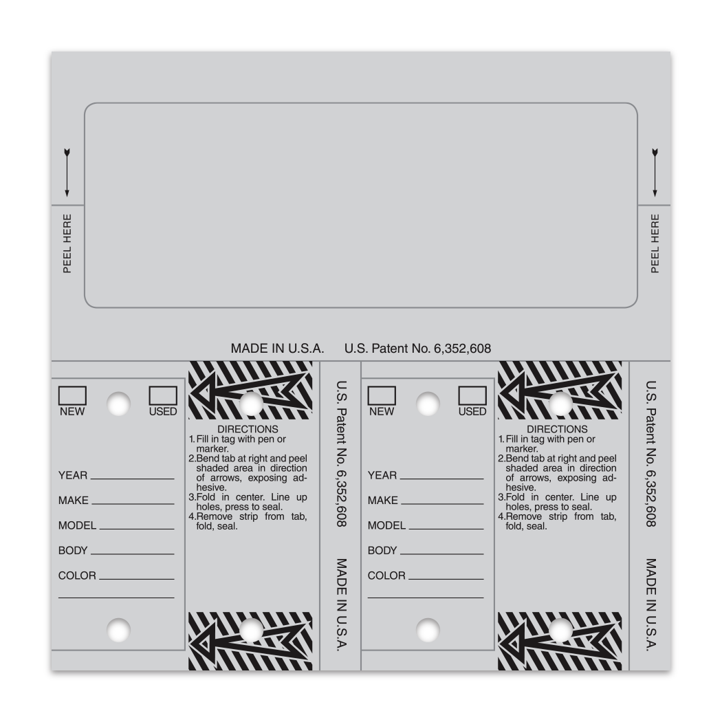 Consecu-Tags - Blank