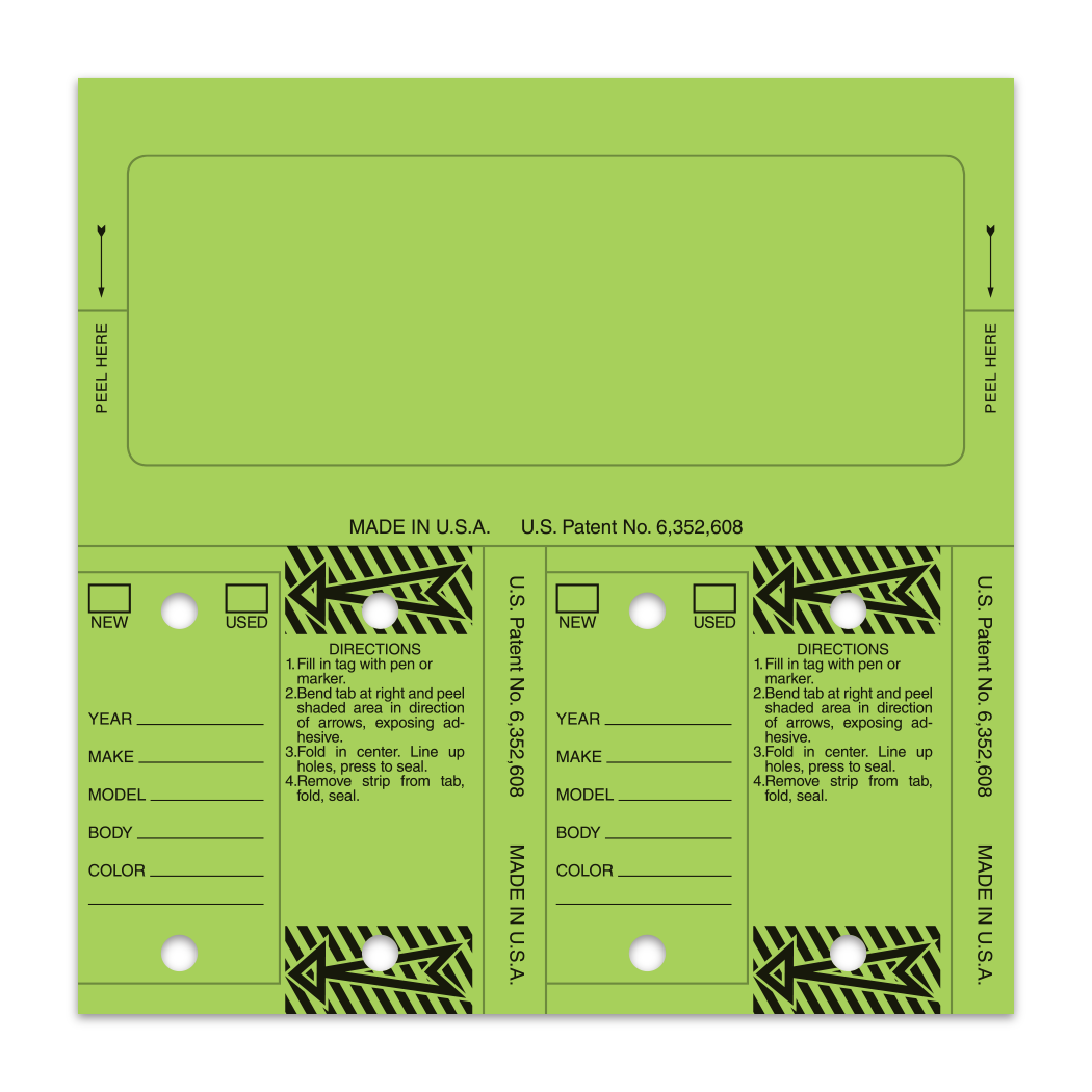 Consecu-Tags - Blank