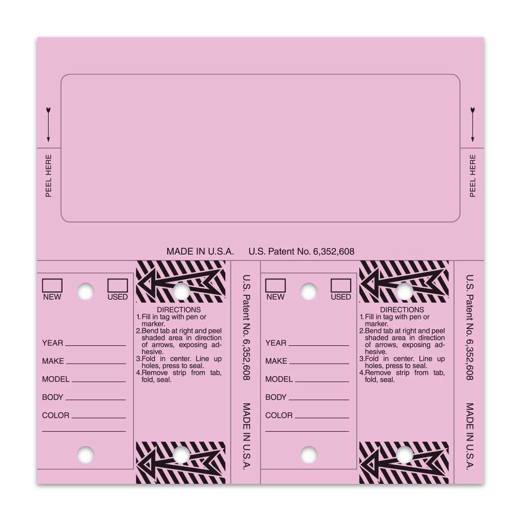 Consecu-Tags - Blank