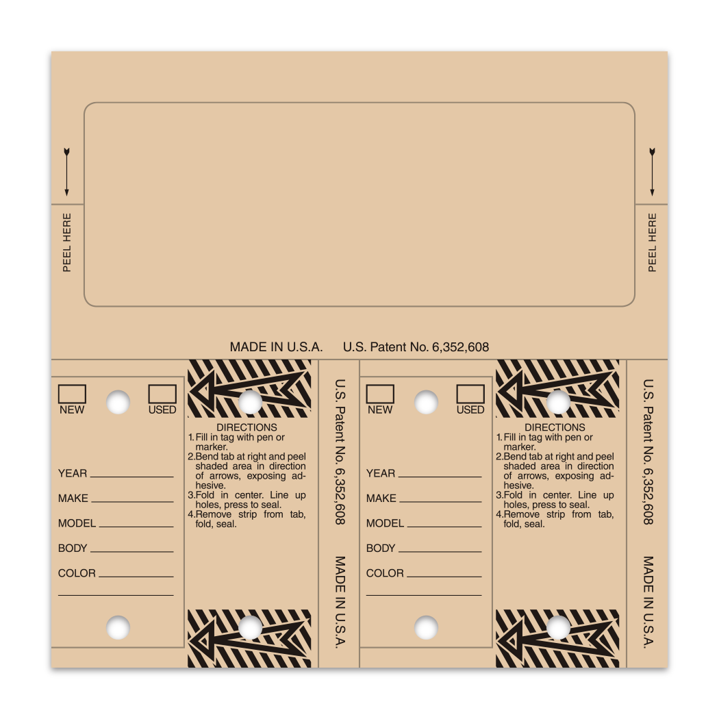 Consecu-Tags - Blank