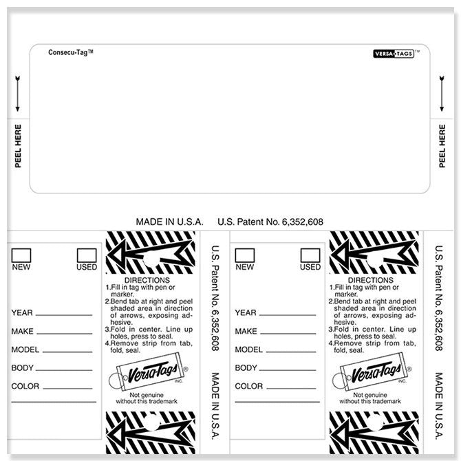 Consecu-Tags - Blank