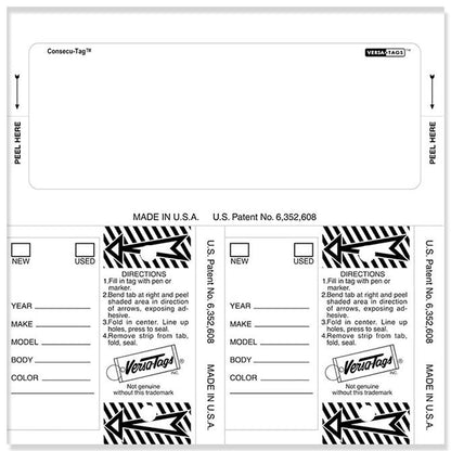 Consecu-Tags - Blank