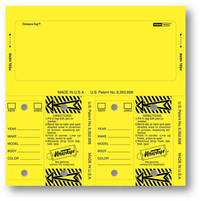 Consecu-Tags - Blank