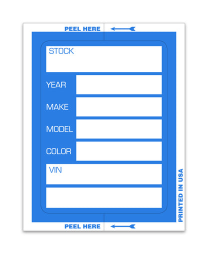 Stock Stickers - Kleer Bak / Large Size