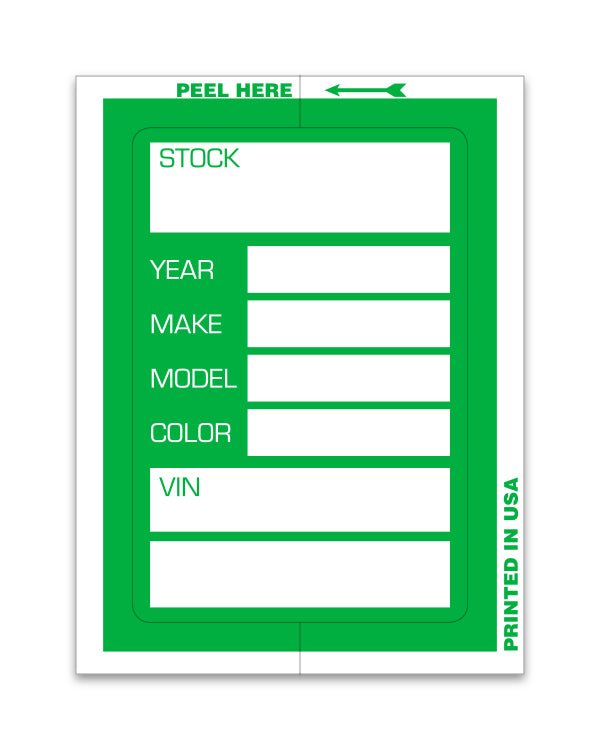 Stock Stickers - Kleer Bak