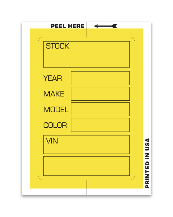 Stock Stickers - Kleer Bak