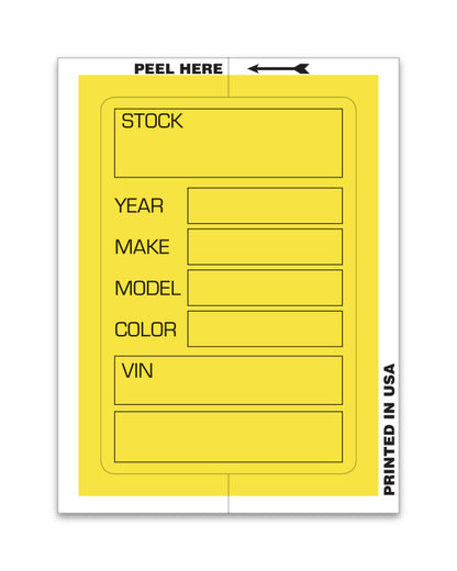 Stock Stickers - Kleer Bak