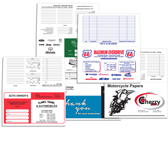 Custom Vehicle Paper Wallets