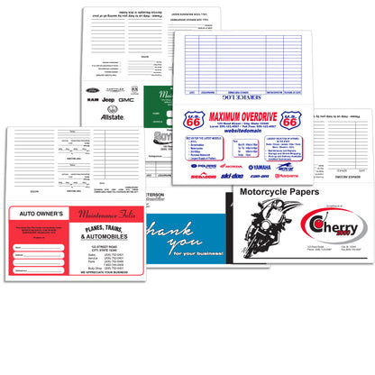 Custom Vehicle Paper Wallets