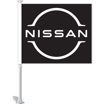 MANUFACTURER CLIP-ON FLAG - NISSAN - QTY. 1