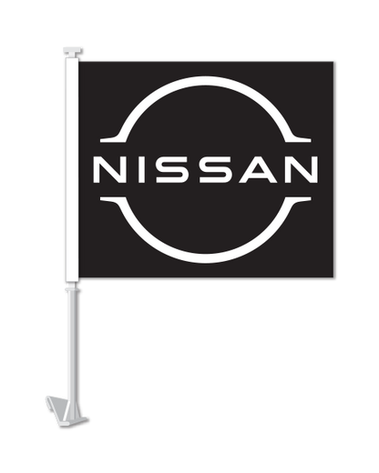 MANUFACTURER CLIP-ON FLAG - NISSAN - QTY. 1
