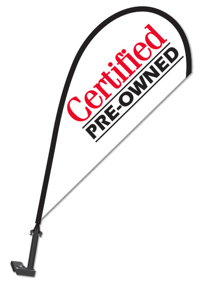 Clip On Paddle Flag - Certified Pre-Owned