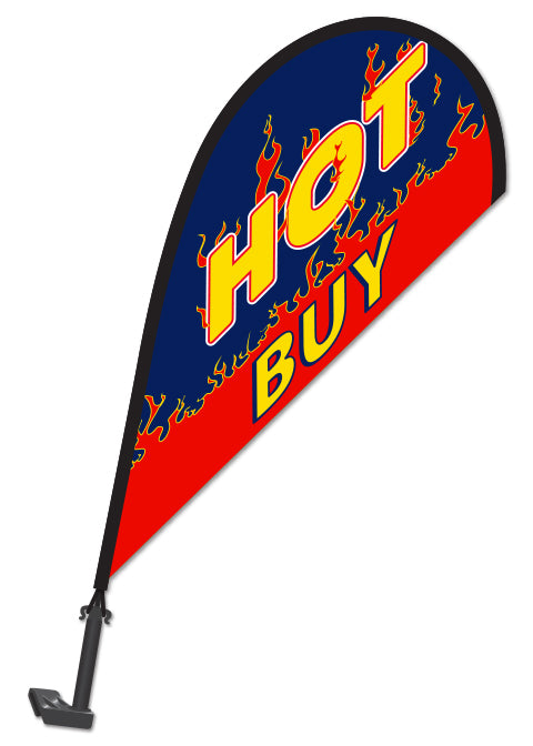 Clip On Paddle Flag - Hot Buy