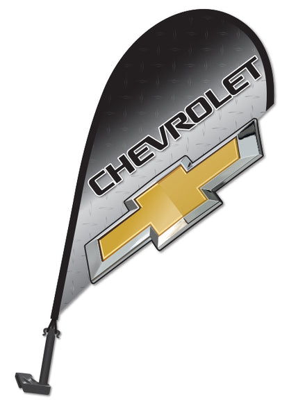 Clip On Paddle Flag - Chevrolet