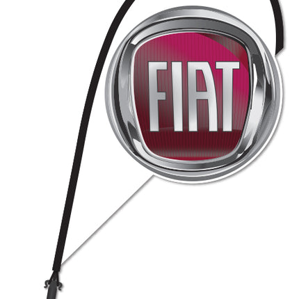 Clip On Paddle Flag - Fiat