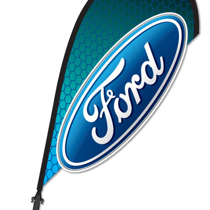 Clip On Paddle Flag - Ford