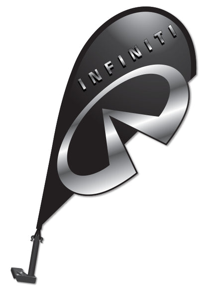Clip On Paddle Flag - Infiniti