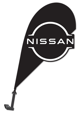 Clip On Paddle Flag - Nissan