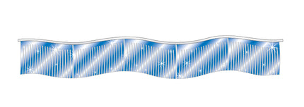 Metallic Fringe Streamers - 60'
