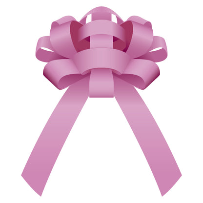 30" Magnetic Car Bow - Pink
