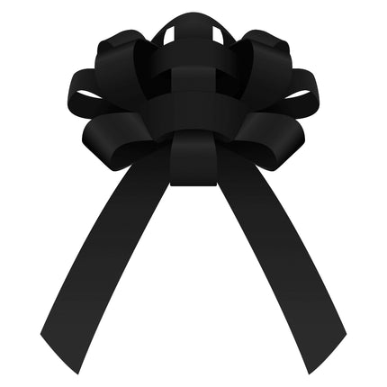 30" Magnetic Car Bow - Black