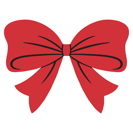 Window Sticker - HOLIDAY BOW - Qty. 12