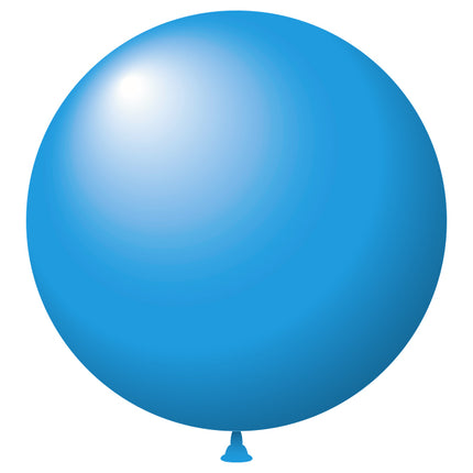 17" Latex Balloons - Blue