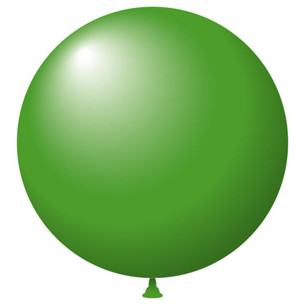 17" Latex Balloons - Green